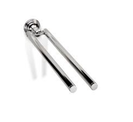 CLASSIC CL HTH2 2-ne pööratav rätikureeling, 90x405x60mm- kroom, poleeritud nikkel, kuld (24 karaati). Hind alates 305,95 € (km-ga)